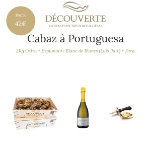 2Kg Ostra + Blanc de Blancs + Faca
