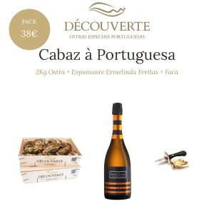 2Kg Ostra + Espumante Ermelinda Freitas + Faca